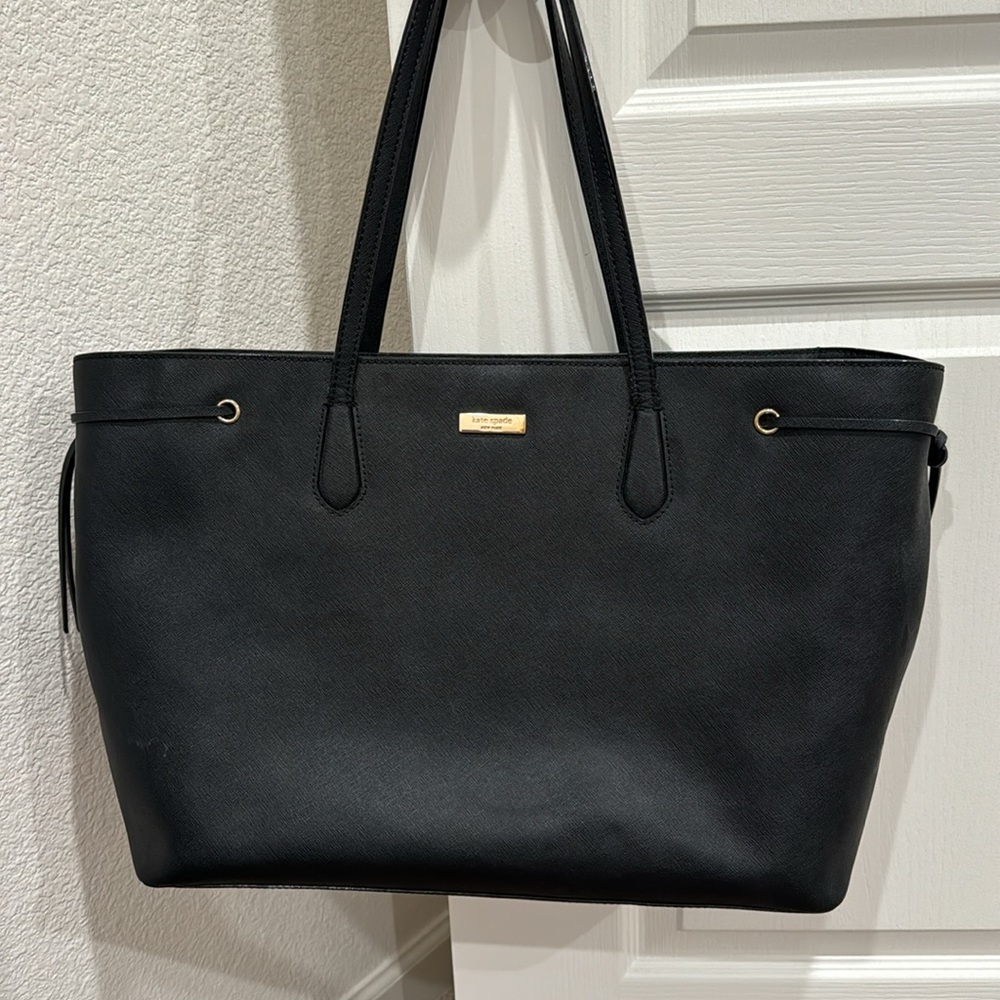 Large Black Kate Spade tote